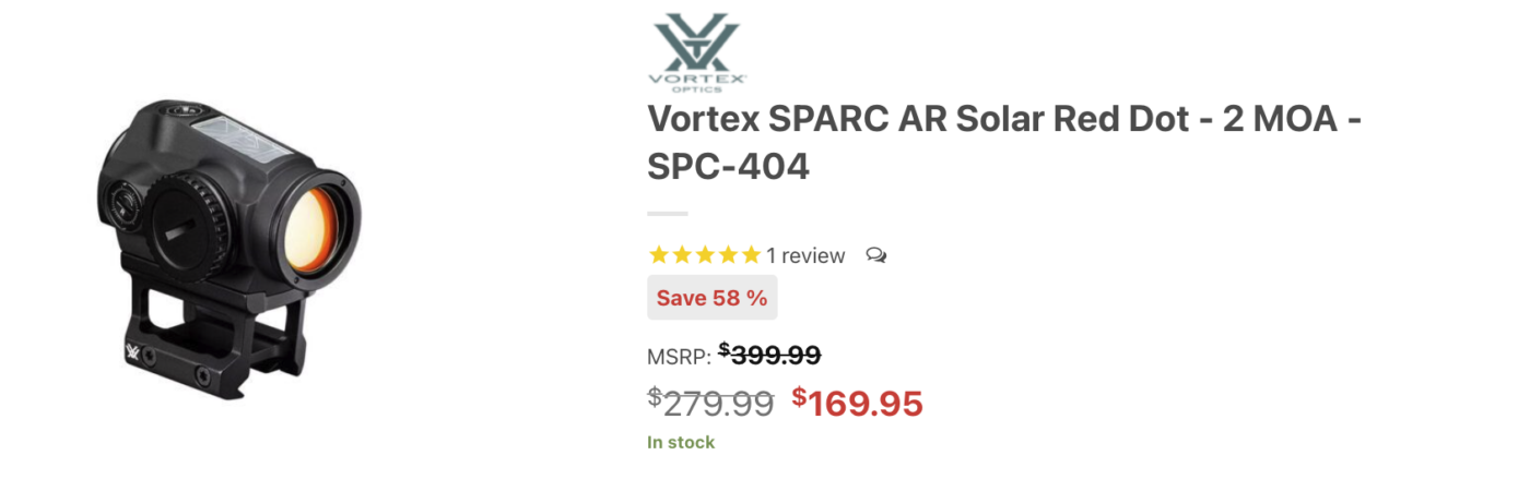 Vortex Sparc Solar